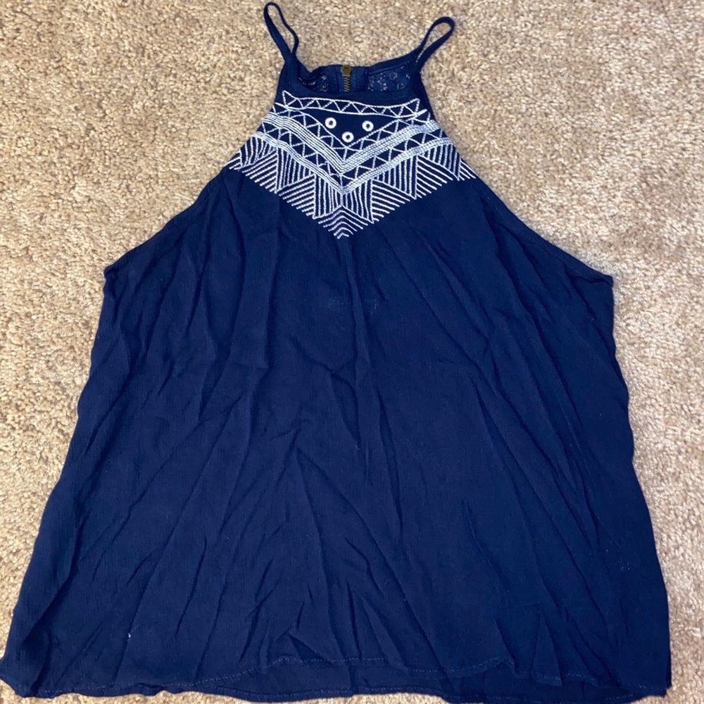Navy Halter Tank